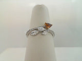 14kt White Gold 0.77ctdw Natural Diamond Fashion Ring