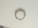 14Kt. White Gold  1- 1/3 Ctdw Shared Prong Wedding Ring
