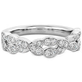 Hearts on Fire Lorelei Floral Double Twist band