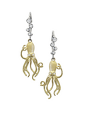 Denny Wong Diamond Octopus drop earrings