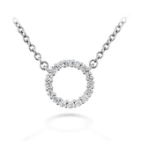 Hearts on Fire Signature Circle diamond necklace