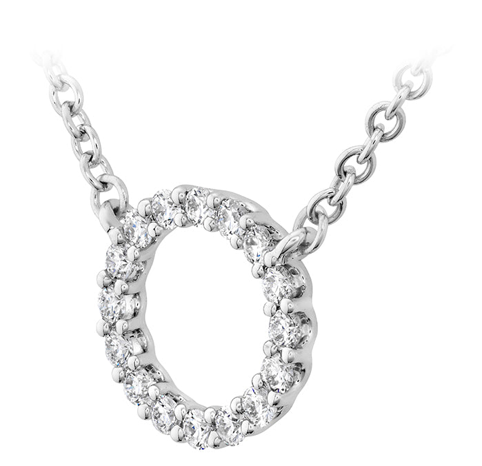 Hearts on Fire Signature Circle diamond necklace